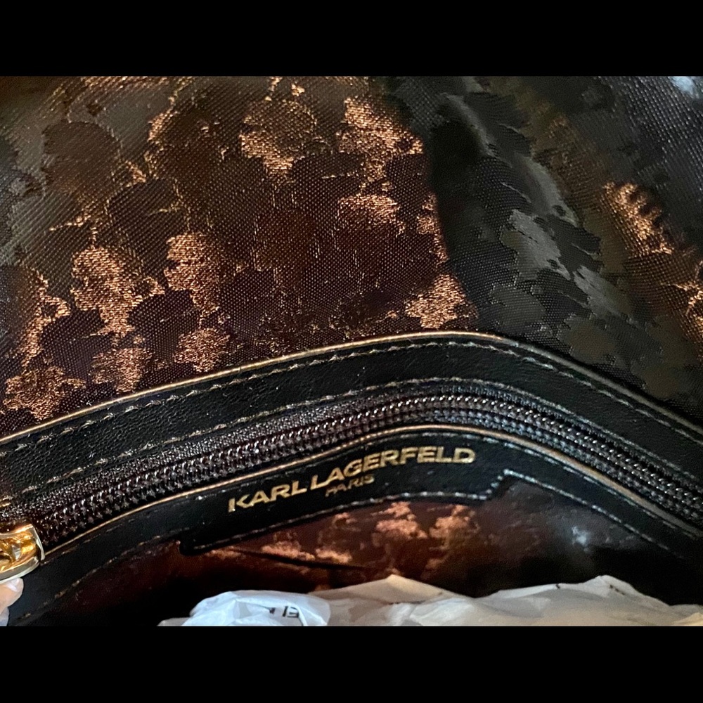 🎁 SOLD! NEW CUTE KARL LAGERFELD PARIS BACKPACK - Picture 10 of 11
